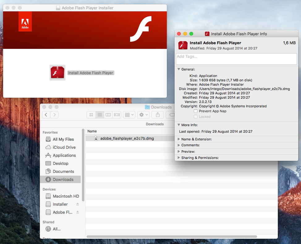 flash player download mac osx